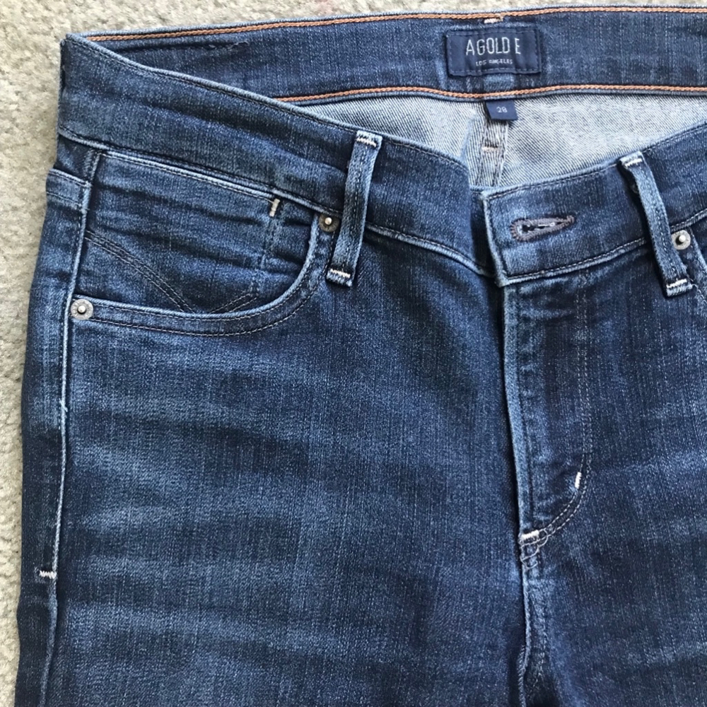 EUC AGOLDE Colette Crop Jeans | Size 28 - Picture 7 of 9